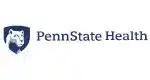 PennState Health logo featuring a Nittany Lion head inside a blue shield, with PennState Health text to the right.